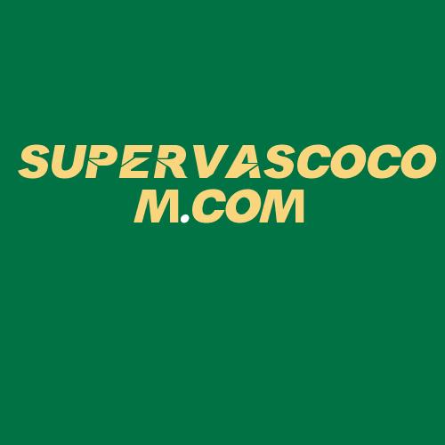 Logo da SUPERVASCOCOM